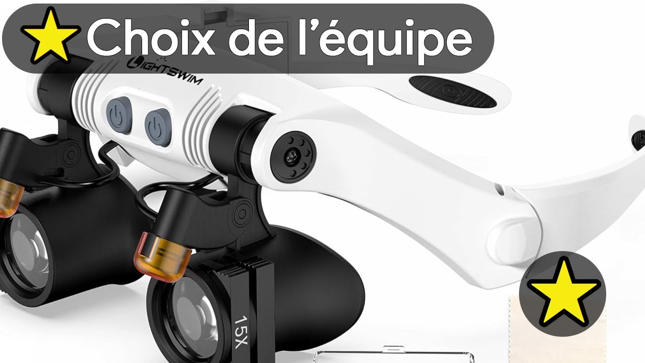 🏆 TOP 3 LOUPE SERRE TETE AVEC ECLAIRAGE 2025 🔍