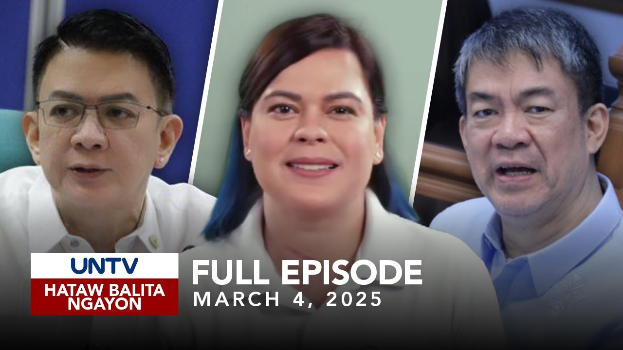 UNTV: Hataw Balita Ngayon | March 4, 2025