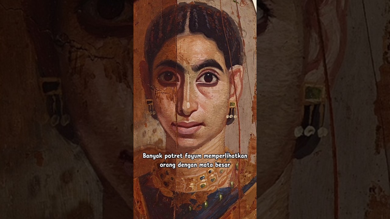 Potret Mumi Fayum #shortvideo #sejarah #art