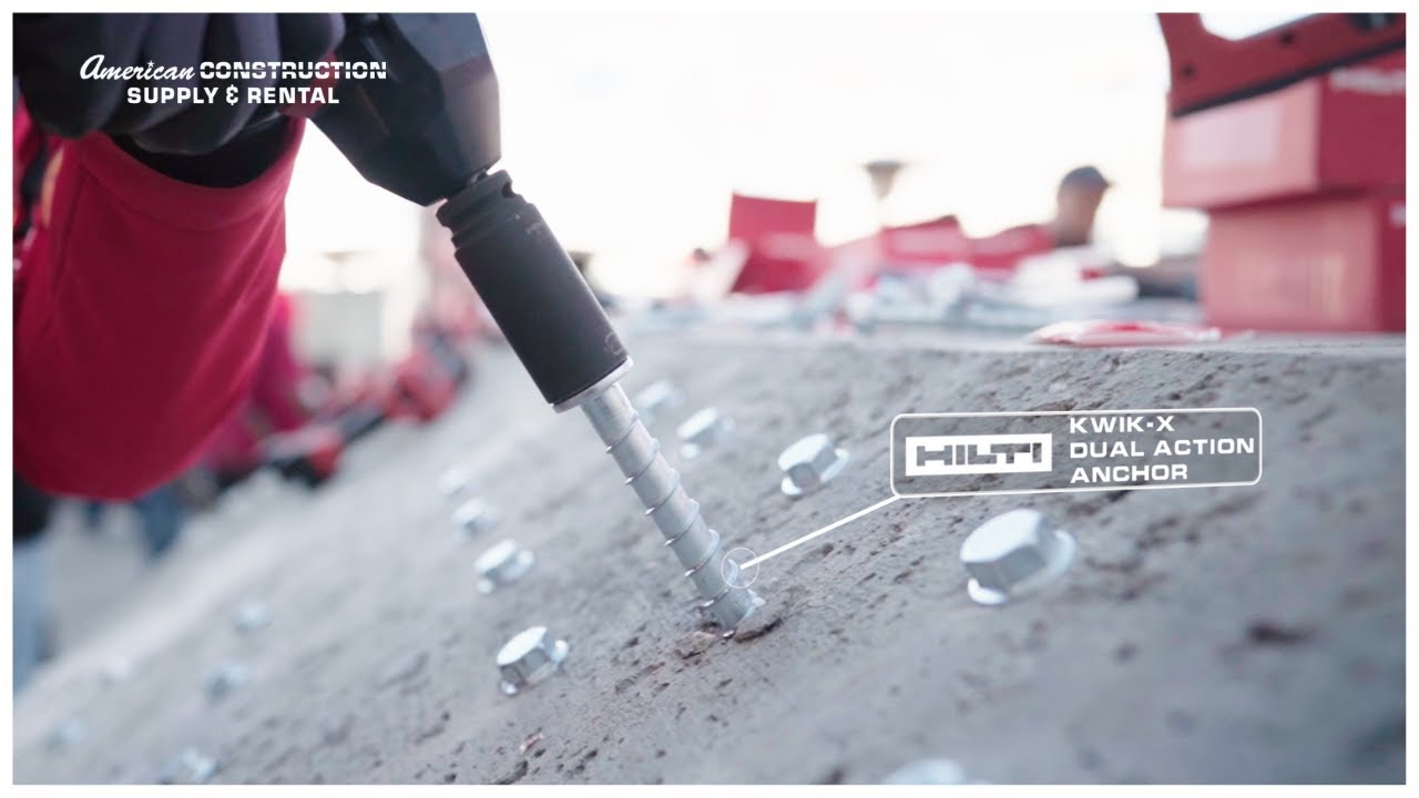 Hilti Kwik-X Dual Action Anchor