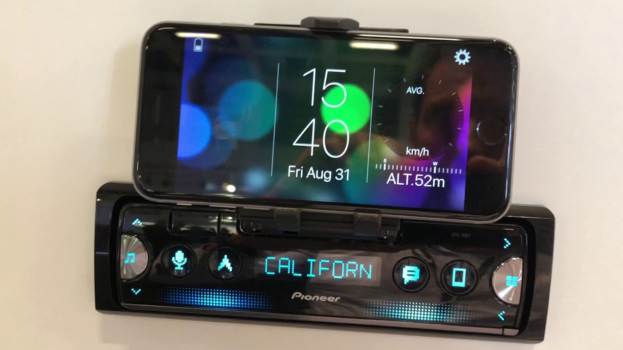 Pioneer SPH-10BT: знакомство с подключенным автомобильным радио на выставке IFA 2018