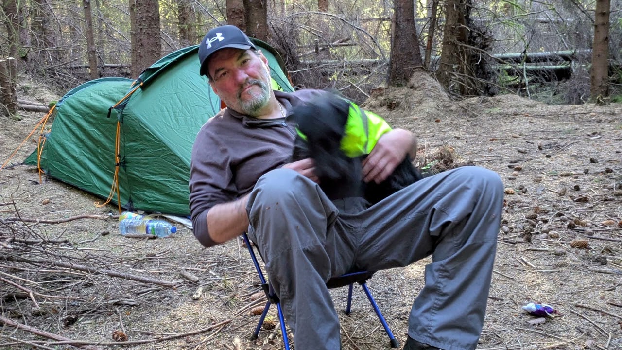 A weekend woodland camp with Mick @The12thSagittarian #camping #woodland #lanshan2 #outdoors