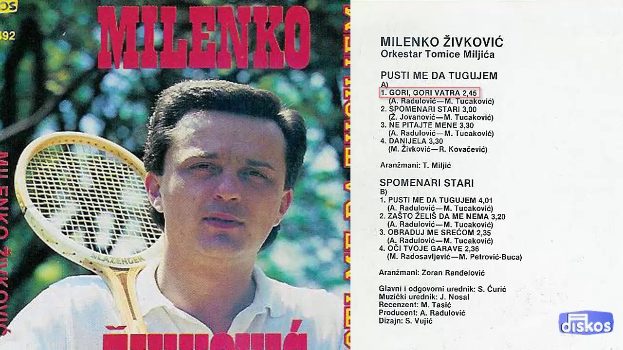 Milenko Zivkovic - Gori, gori vatra - (Audio 1988)