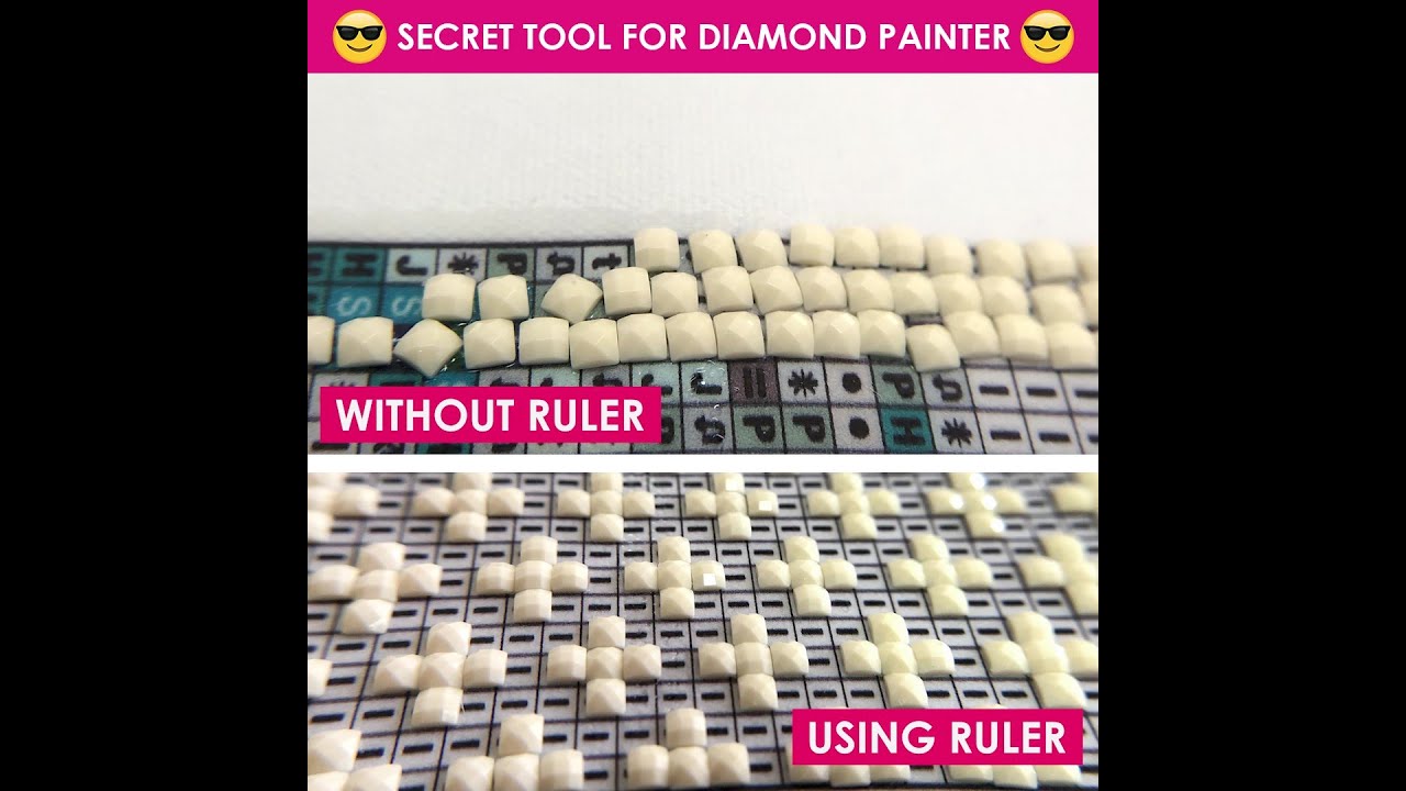 How To Use Diamond Painting Ruler? | Pretty Neat Creative