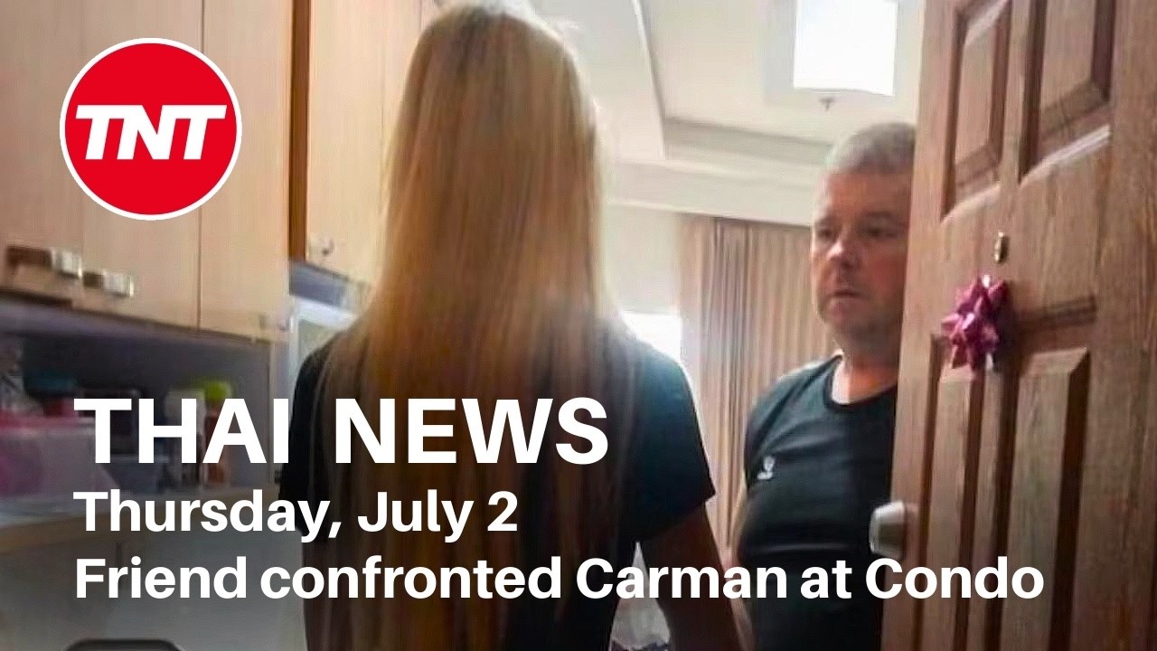 Thailand News - July 2 - Friend confronts accused at condo door