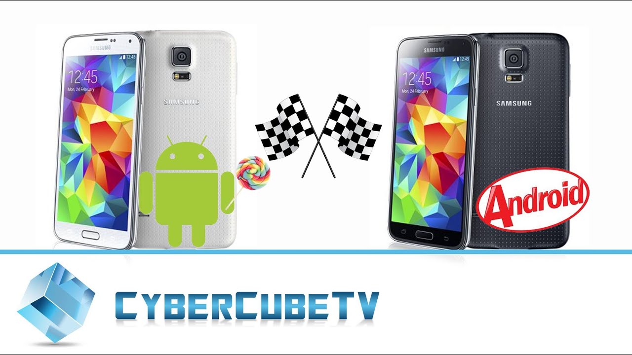 Galaxy S5 Lollipop vs KitKat Speed Test