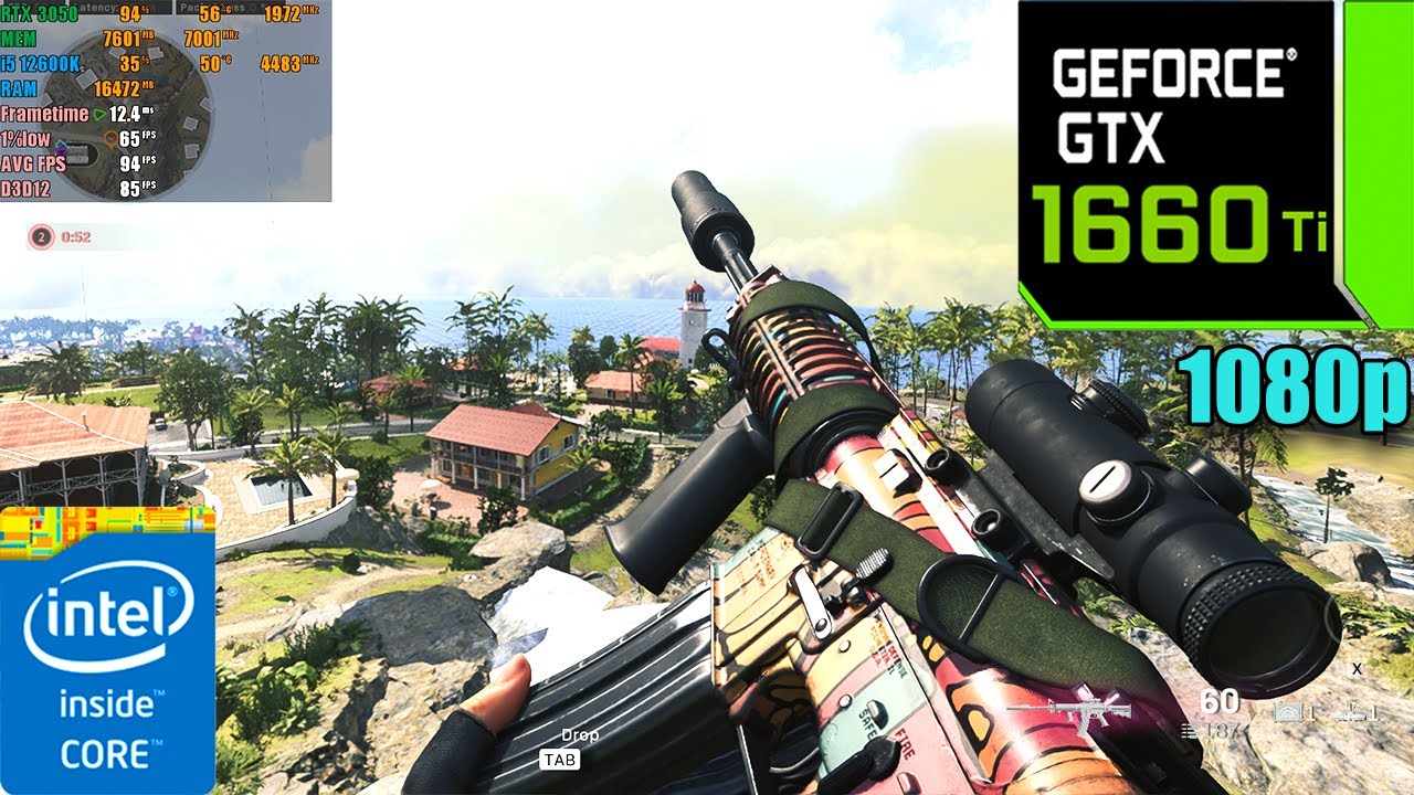 Call of Duty : Warzone Season 2 | GTX 1660 Ti 6GB ( Maximum Settings )