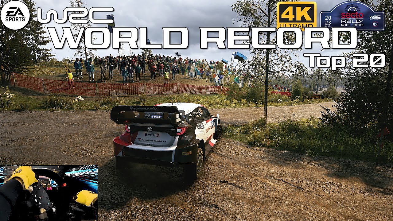 WORLD RECORD 20th - EA SPORTS WRC | Painaa Finland - Toyota GR Yaris HYBRID | PXN V10 Gameplay