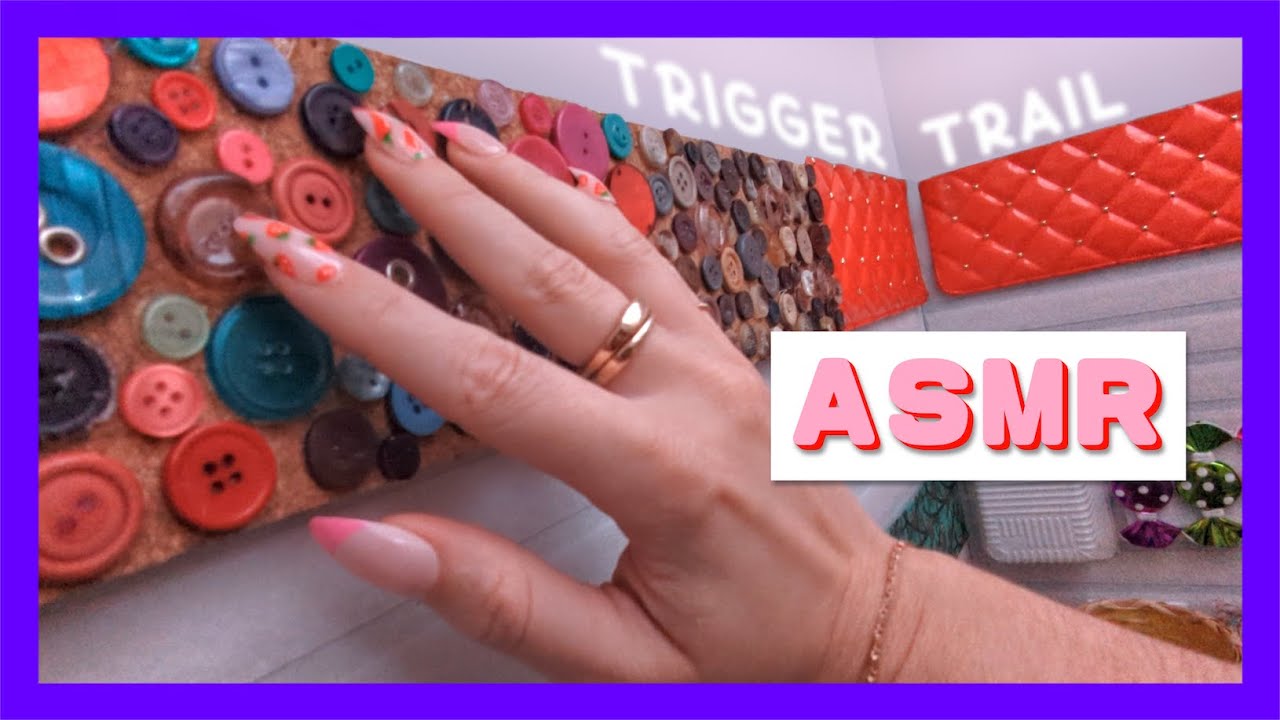 ASMR for your destroyed attention span  🥱 Trigger Trail (no talking)