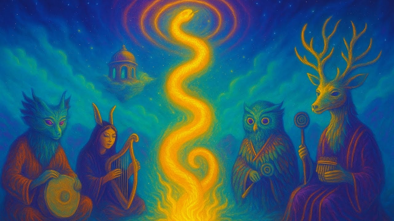 Temple of the Sky Serpent | Organic Downtempo | Folktronica &ndash; Shamanic Psy Ritual