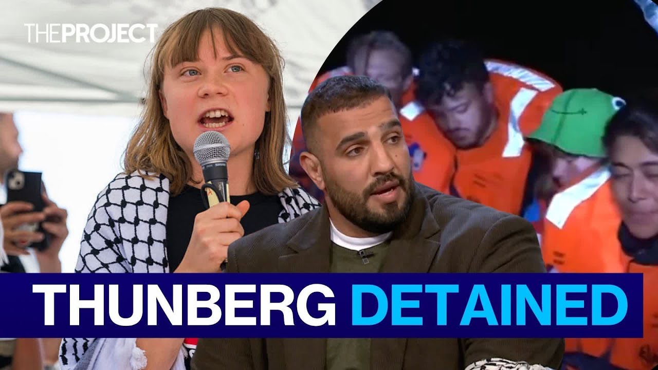 Israel Detains Greta Thunberg After Intercepting Gaza Aid Boat
