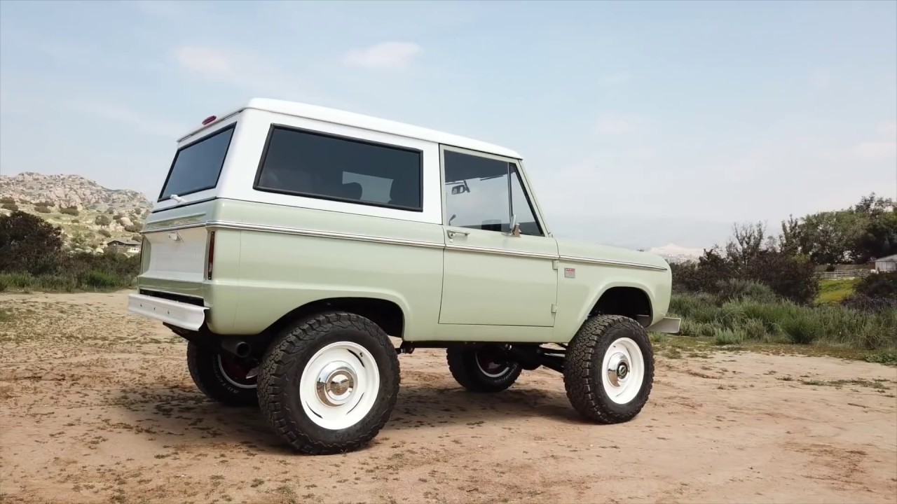 ICON Old School BR #51 Restored & Modified Ford Bronco