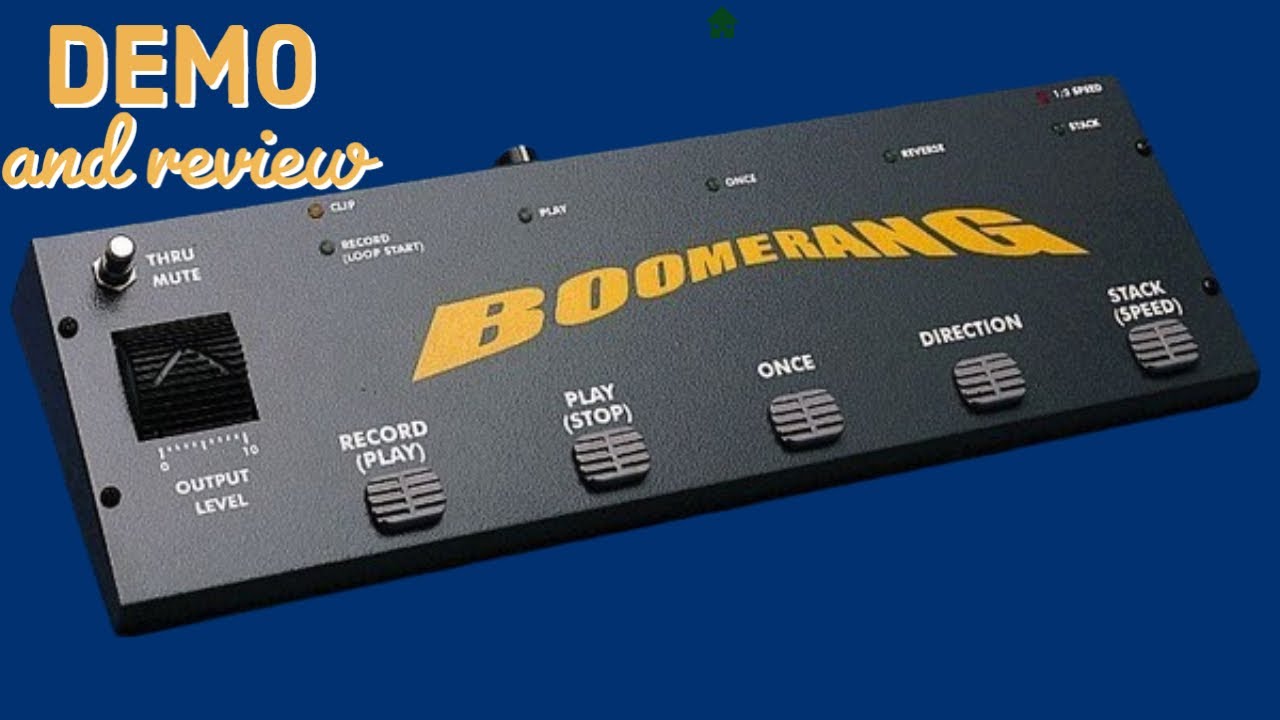 Boomerang Looper: The ULTIMATE Pedal You NEVER Knew You NEEDED! | Full Review & Mind-Blowing Demo! 🚀