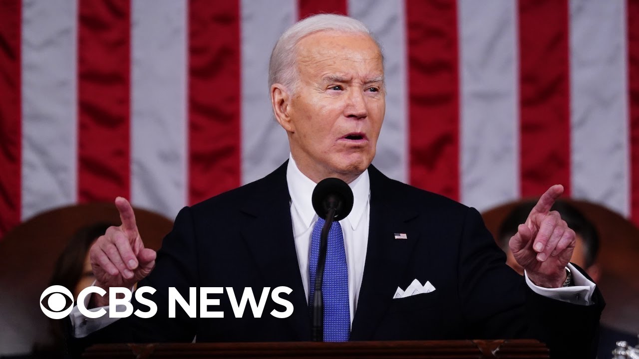 Hecklers interrupt Biden's State of the Union address