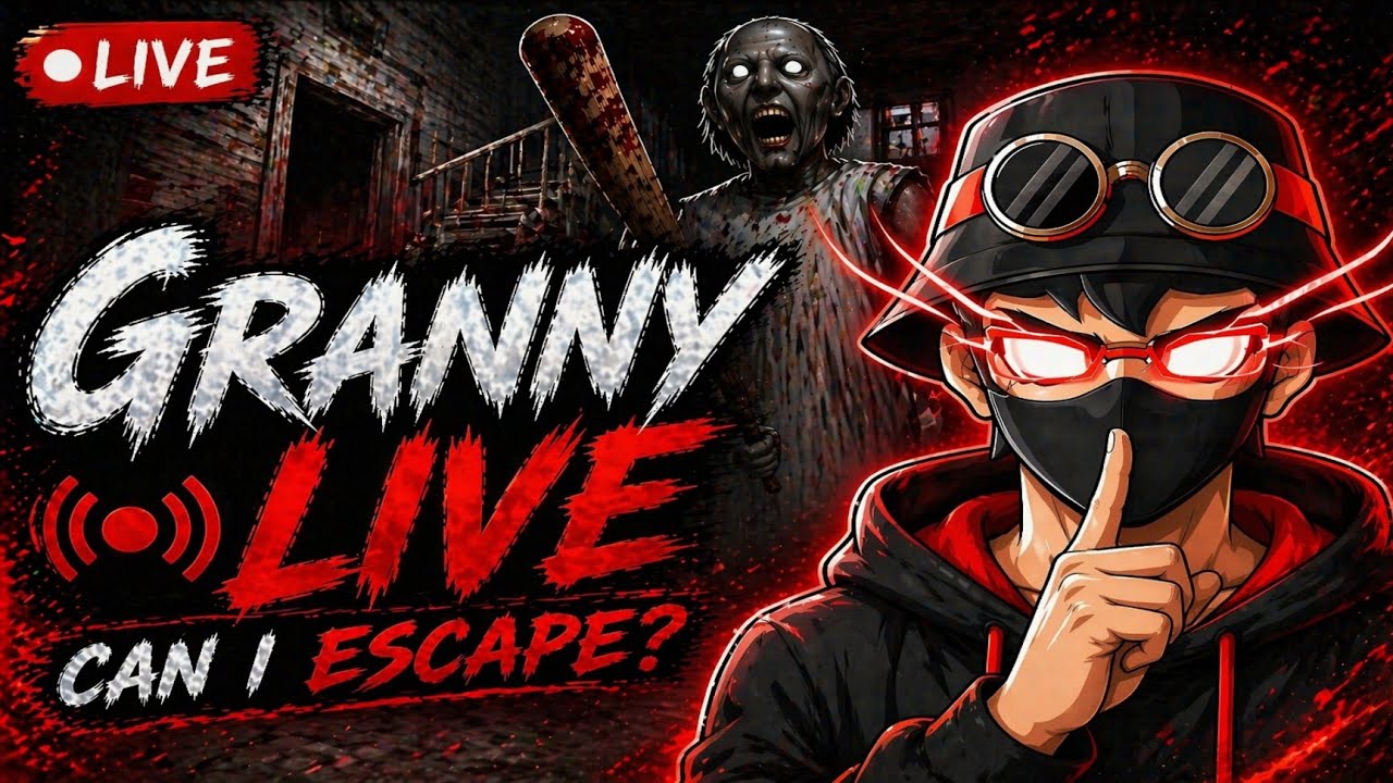 Granny Live Gaming|Granwny Gameplay video live|Horror Escape Game