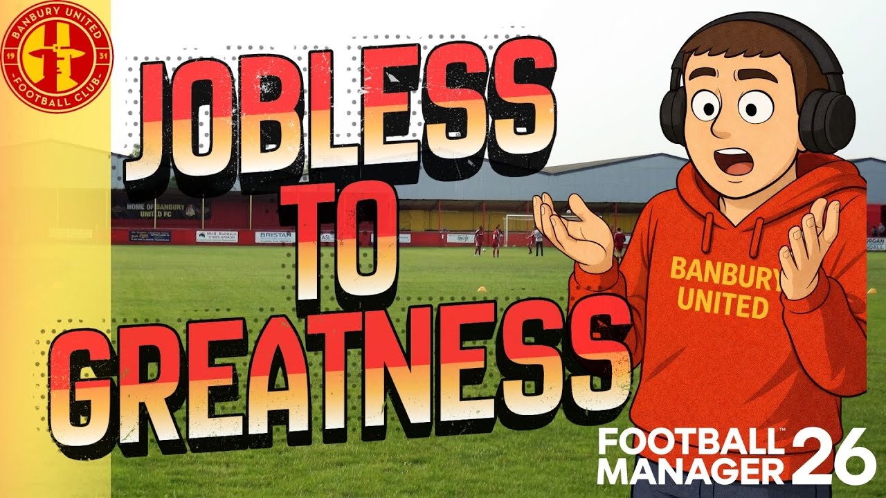 DRAMA IN PLAYOFF RACE  | Ep 8 S4 - Jobless To Greatness FM26 | Football Manager 26