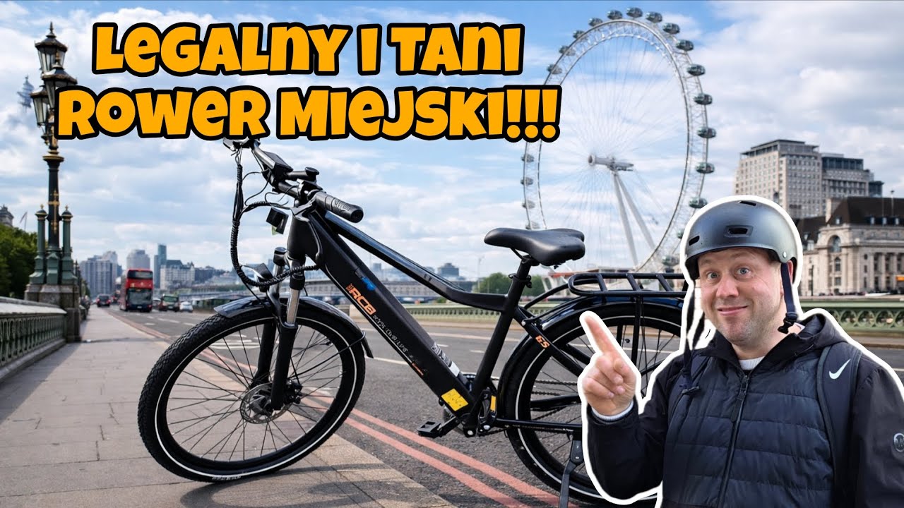 Zaskakująco tani, lekki i legalny &ndash; poznaj RCB G5 idealny do codziennych dojazd&oacute;w!!! zasięg 90 km !