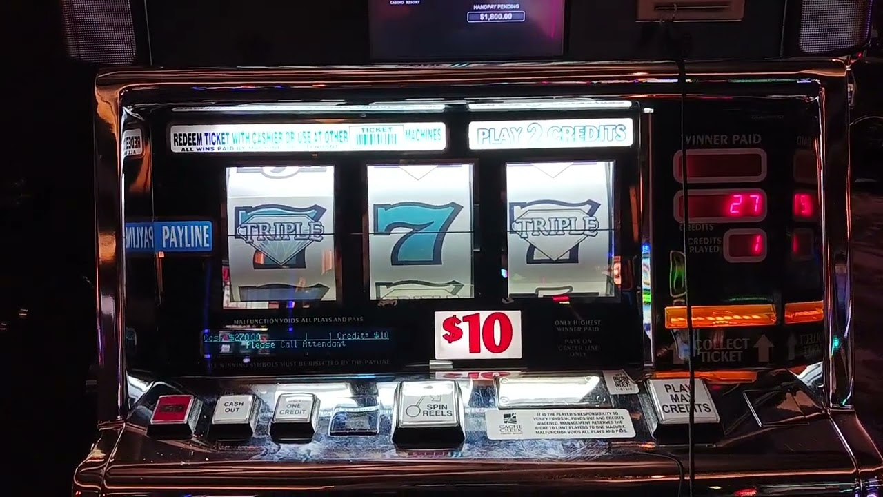 $1,800 Jackpot Triple Sevens #jackpot #slots #casino
