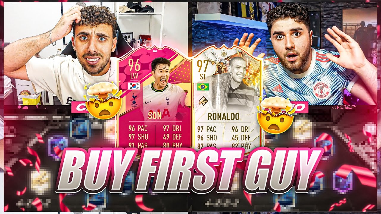 FIFA 23: BUY FIRST GUY SQUAD BUILDER BATTLE🔥🔥😱 vs ENSAR !!