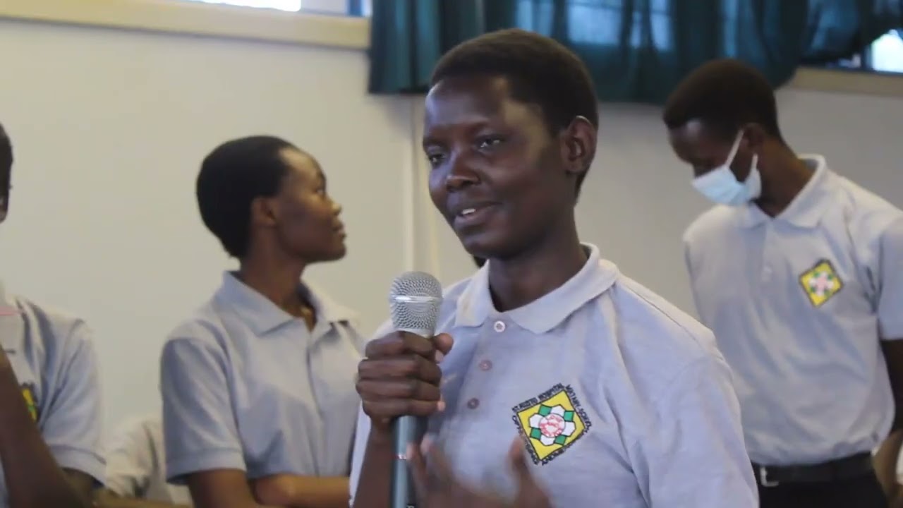 Nursing and Midwifery students prep themselves for the final exams.