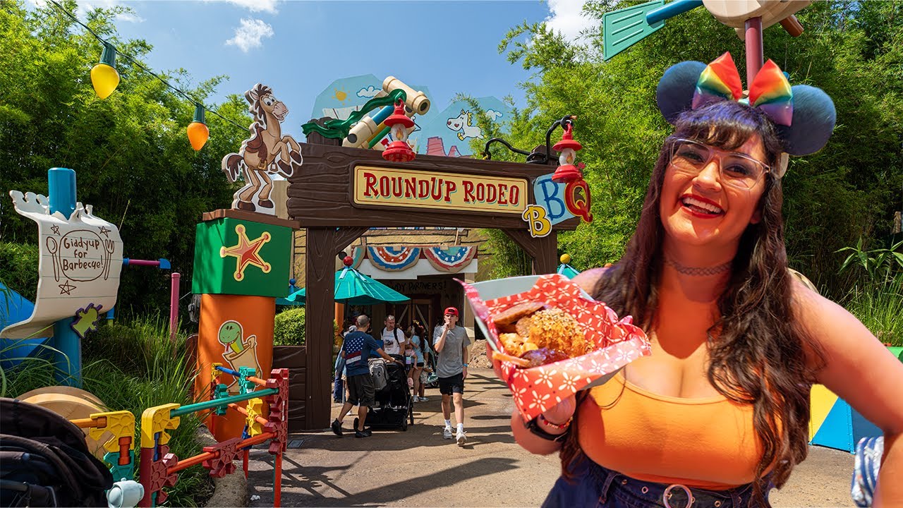 Roundup Rodeo BBQ worth it? 🦬 Disney World Hollywood Studios food review