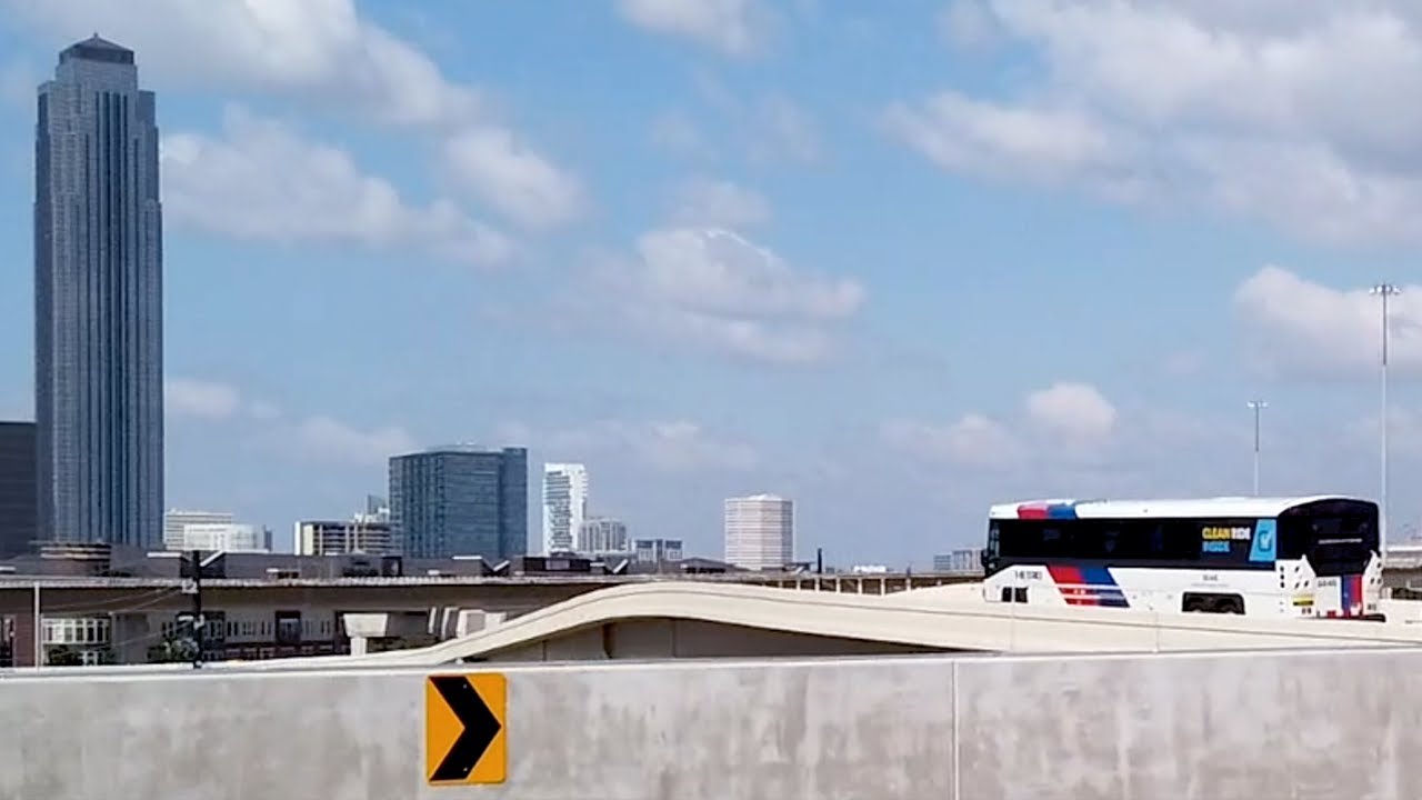 Riding Houston METRO Bus 292, Texas Medical Center to Uptown Houston, via IH-69 Southwest Freeway