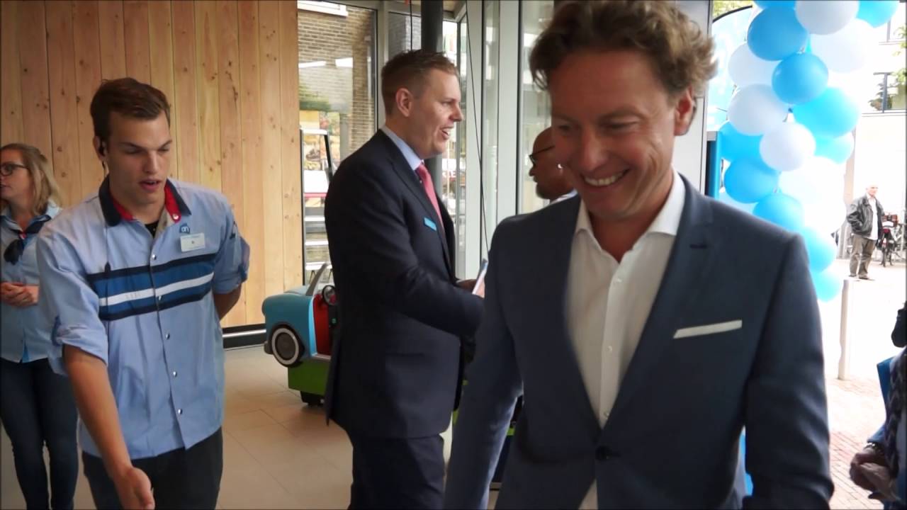 ZFM-TV Grand opening Albert Heijn Zandvoort