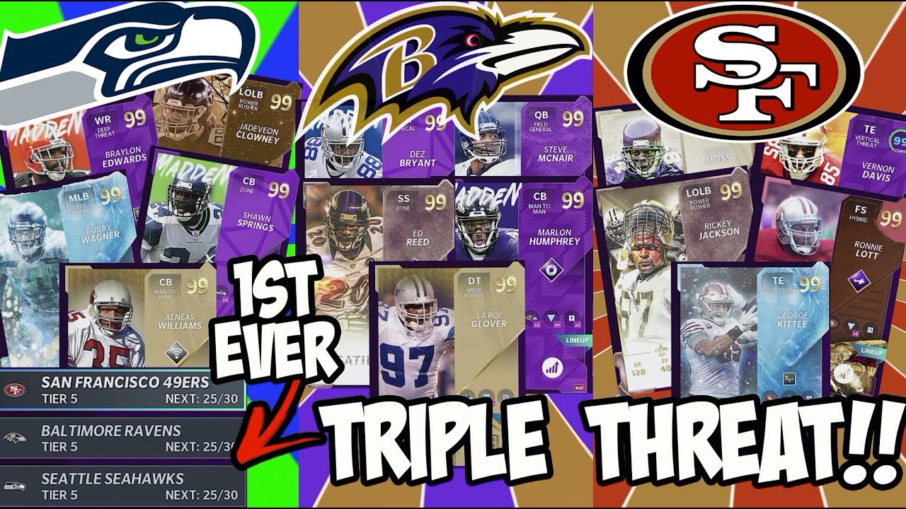 **1ST EVER TRI TEAM IN MADDEN 21 ** TRIPLE CHEMS | MASTERS ULTIMATE LEGENDS ABILITIES GOLDEN TICKETS
