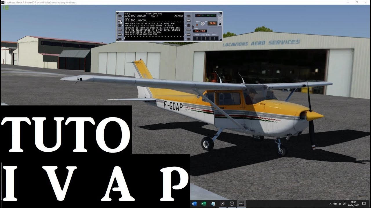 TUTO IVAO : Utiliser IVAP