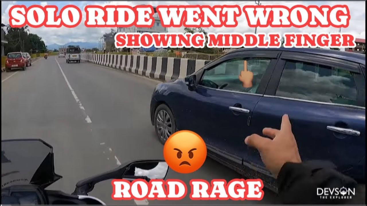 ROAD RAGE 😡 ON SOLO RIDE || UNNECESSARY DRAMA ON ROAD TO THOUBAL #motovlog #manipur