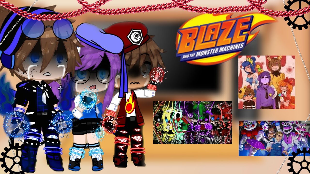 💥🔥Blaze and Monster Machine react to Afton Family memes + Meet FnaF fandom 