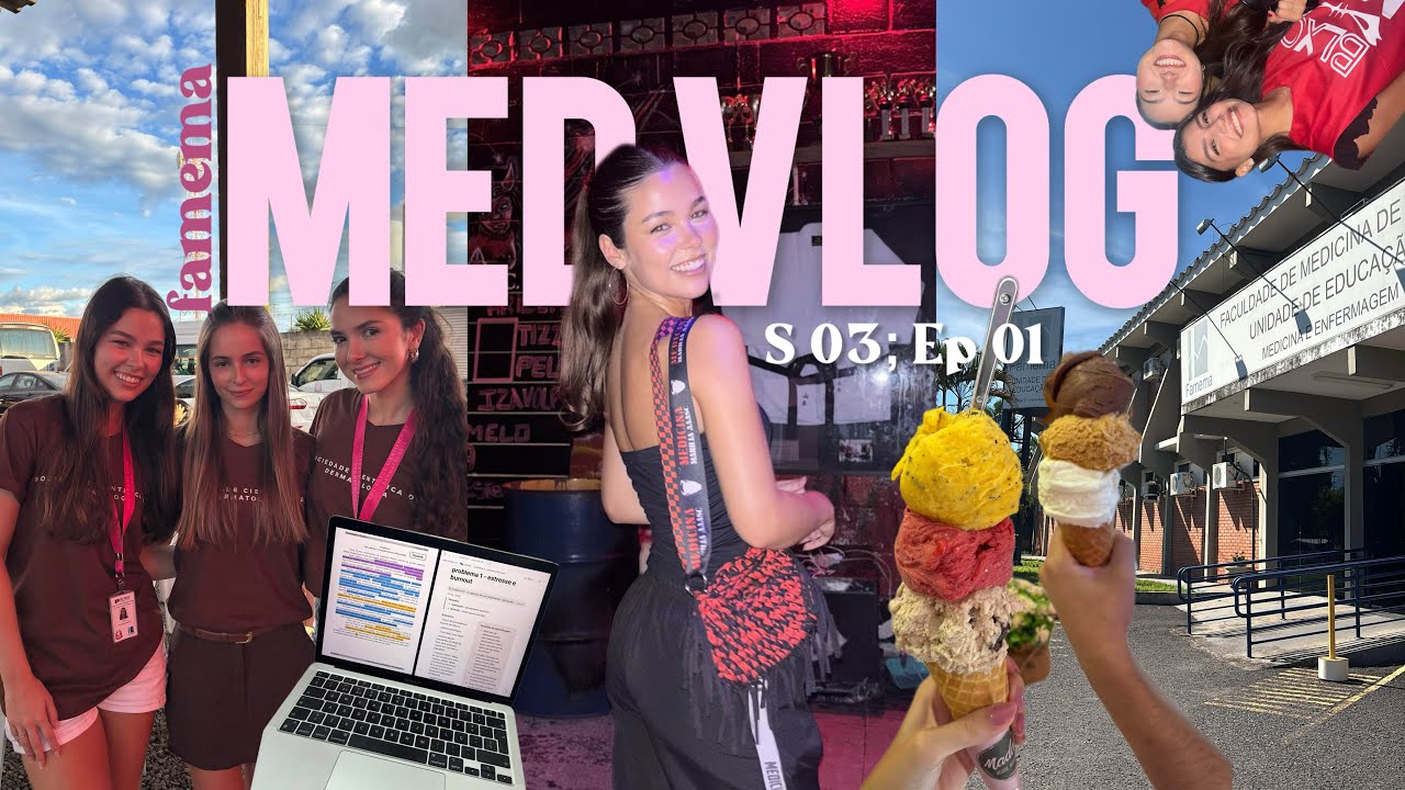#medvlog S03, Ep01 - volta &agrave;s aulas no 2&deg; ano da medicina famema (recep&ccedil;&atilde;o dos bixos)