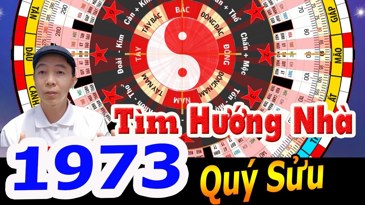 Quý Sửu 1973 TÌM HƯỚNG NHÀ ĐỂ GIÀU SANG PHÚ QUÝ | Phong Thủy Cửu Tinh - 0886736347