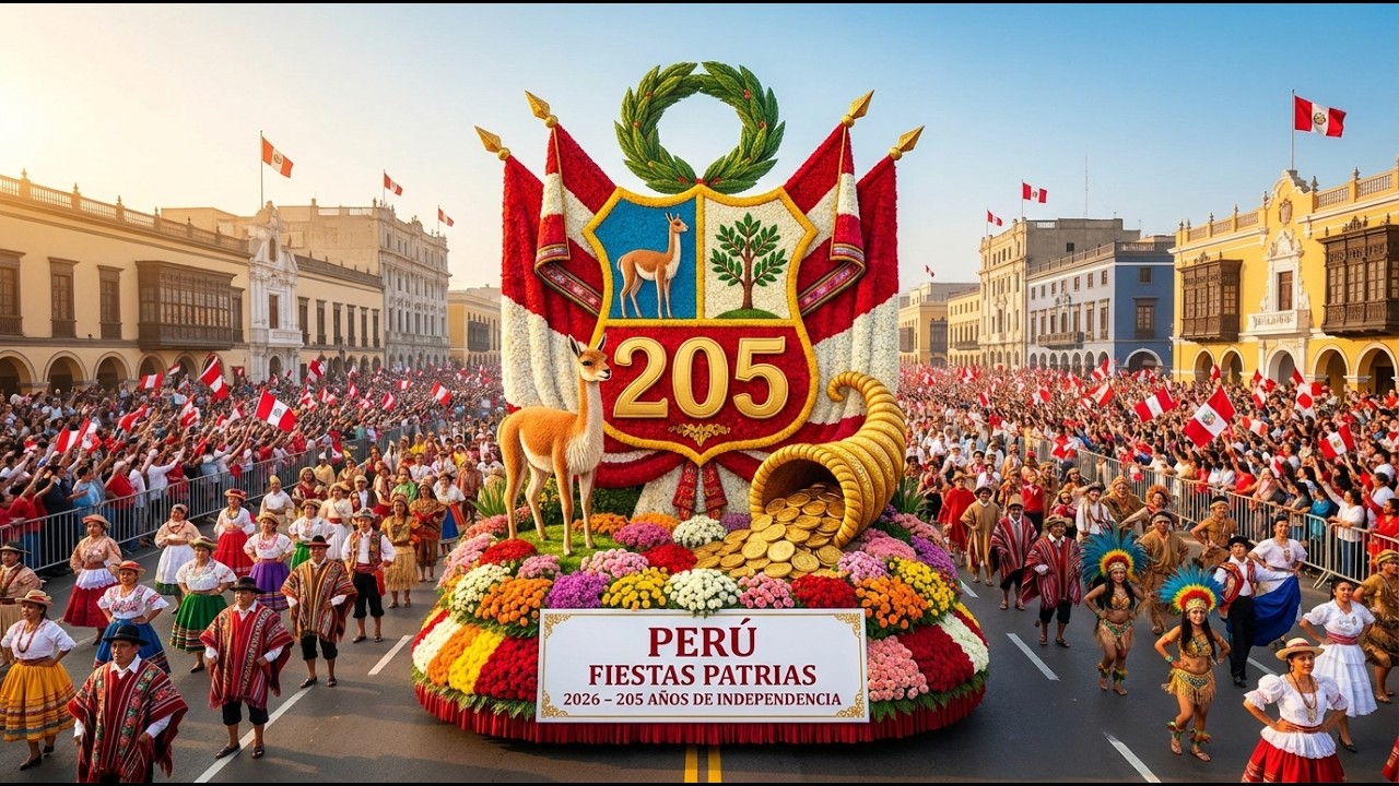 🇵🇪 Peru Fiestas Patrias 2026 | Grand Military Parade & National Independence Celebration | Full 4K