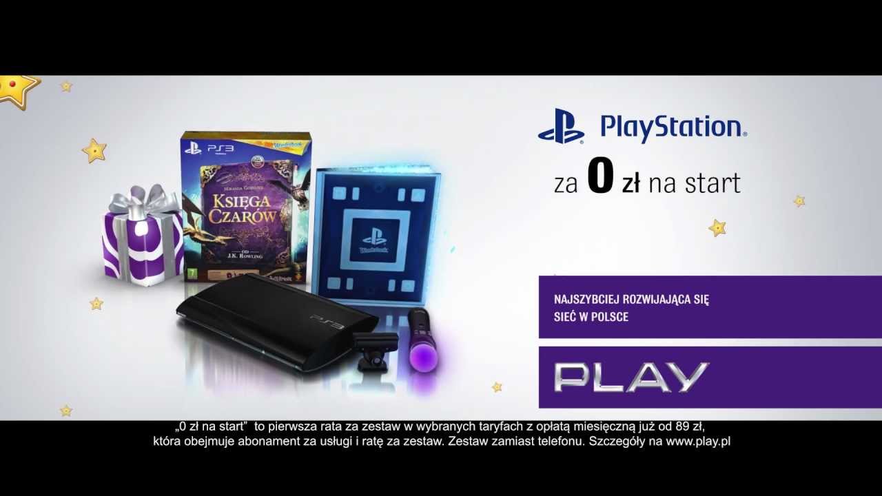 Playstation 3 Super Slim + Wondrbook Księga Czar&oacute;w w Play za 0zł na start!