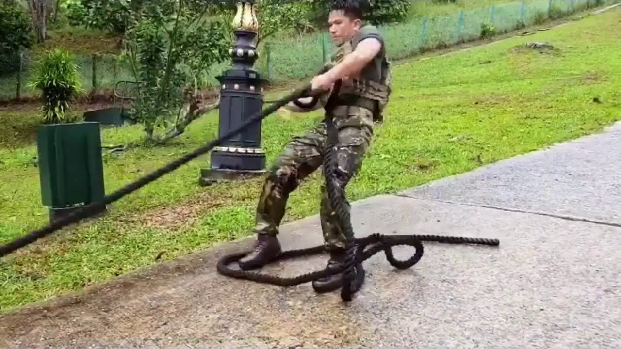 Prince Marteen of Brunei - Beast of a workout