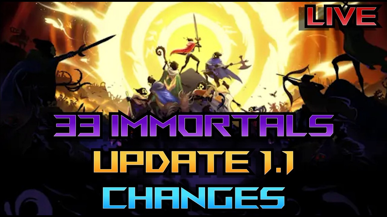 We're BACK with some 33 Immortals!