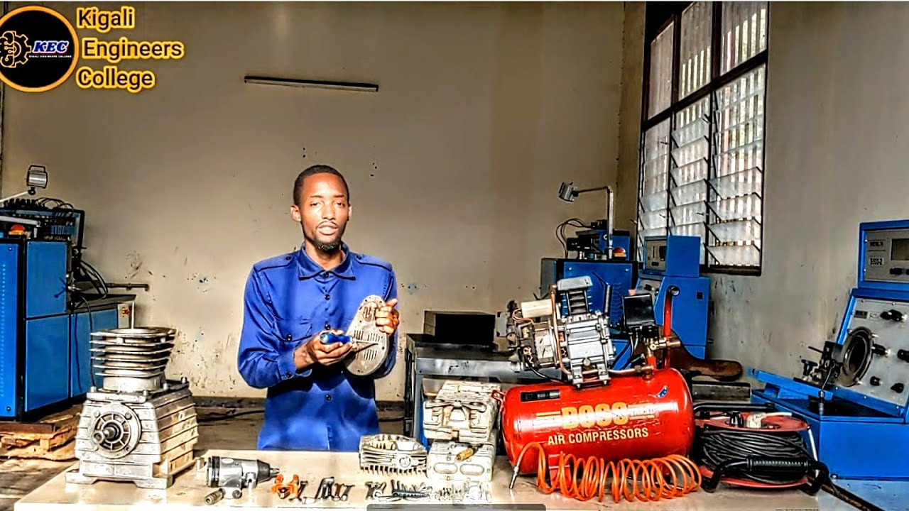 How you can make Maintenance of 2 stage Air compressor pump through disassembly and Re-assembly