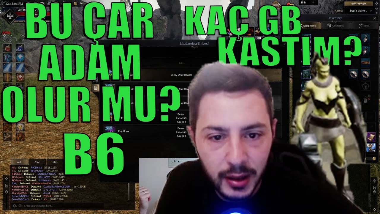 Rise Online BÇAO B6 | BU KARAKTERLE DE BÖYLE KASMAZSIN BE! | HER İNFERNO WIN!