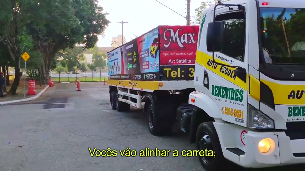 Prova de Carreta - Categoria E (DetranSP Ch&aacute;cara Calif&oacute;rnia)