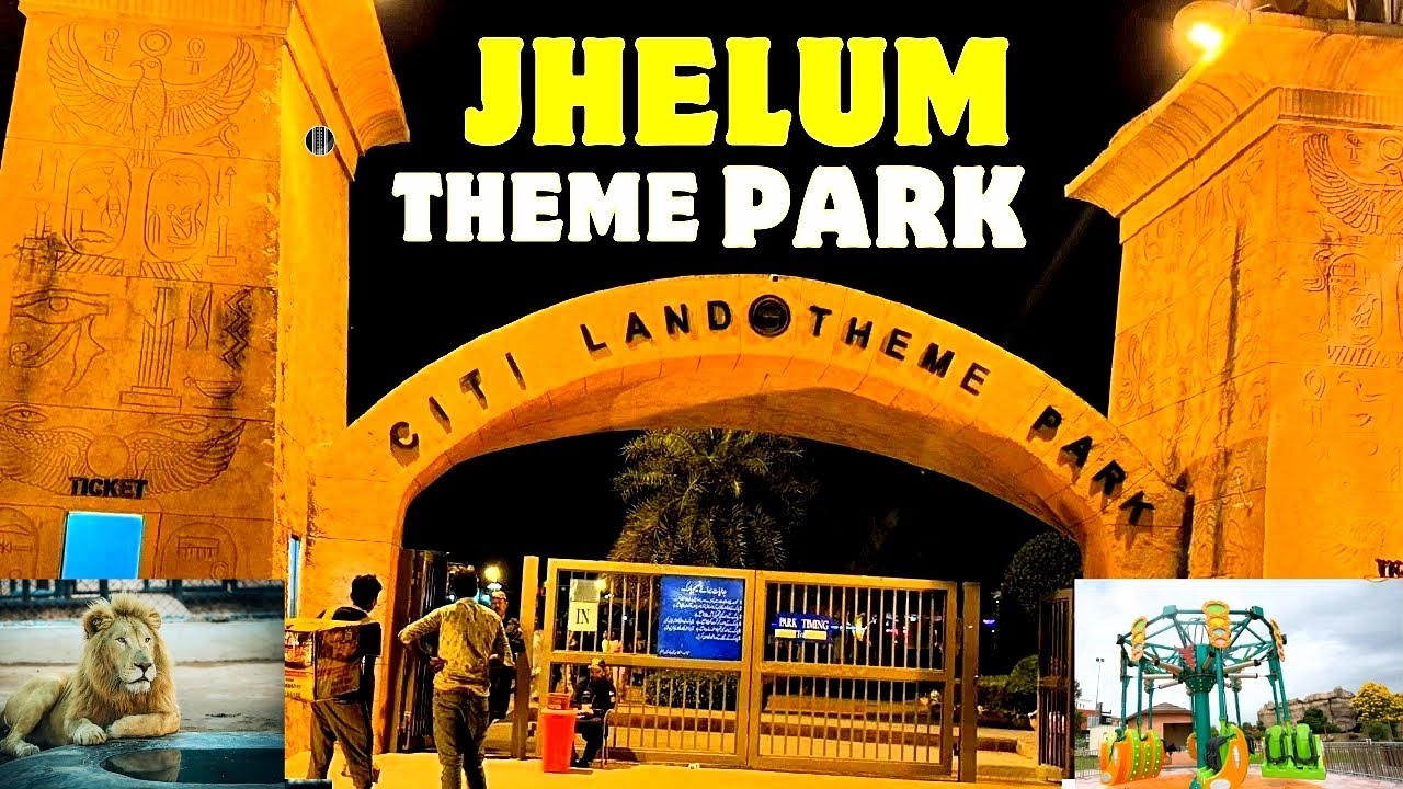 Jhelum Famous Theme park|city Land Theme park |Adventure Park jhelum 2025|#themepark