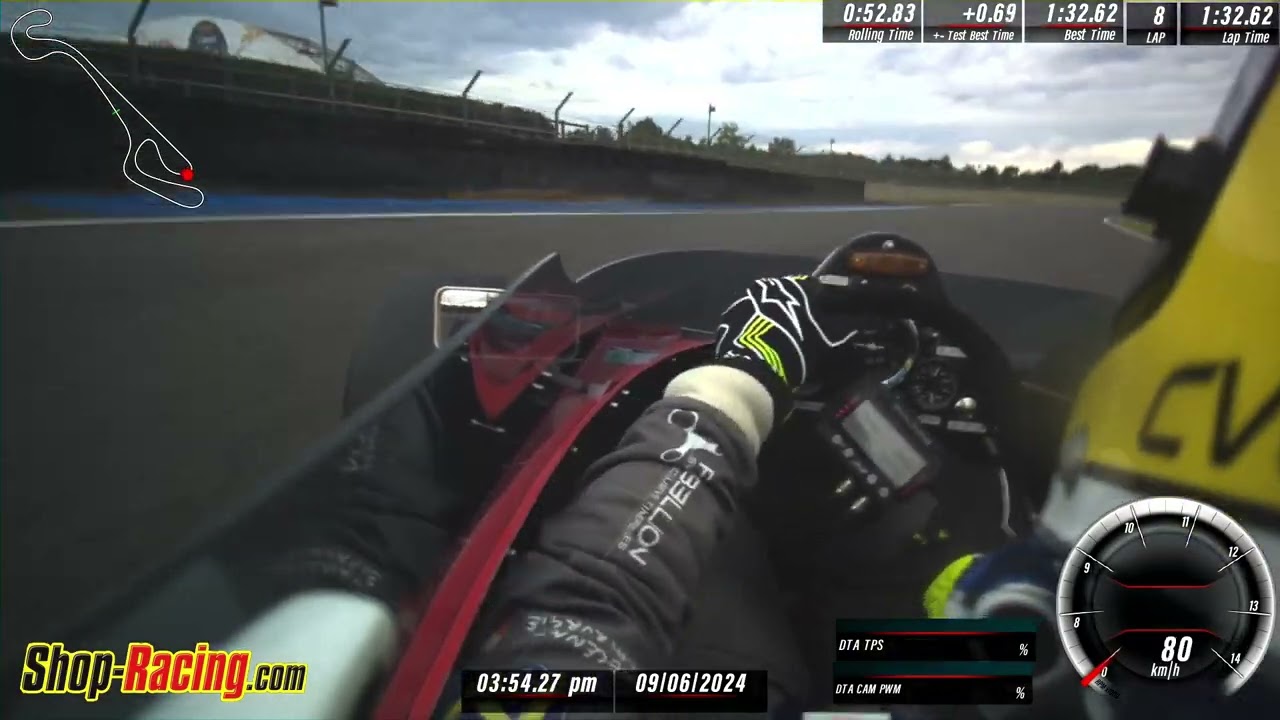 POV F3 Classic - Pole Position in Nogaro - Historic Tour HVM 2024