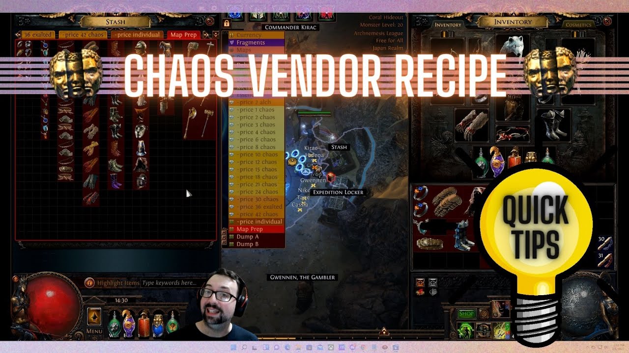 Quick Tips Series Ep1: Chaos Recipe