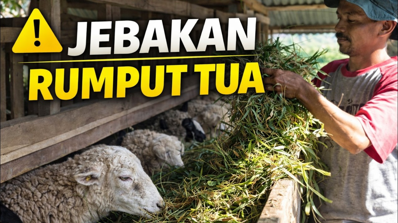 Kasih Domba Rumput Tua Terus, Itu Piara Domba atau Cuma Numpuk Ampas?