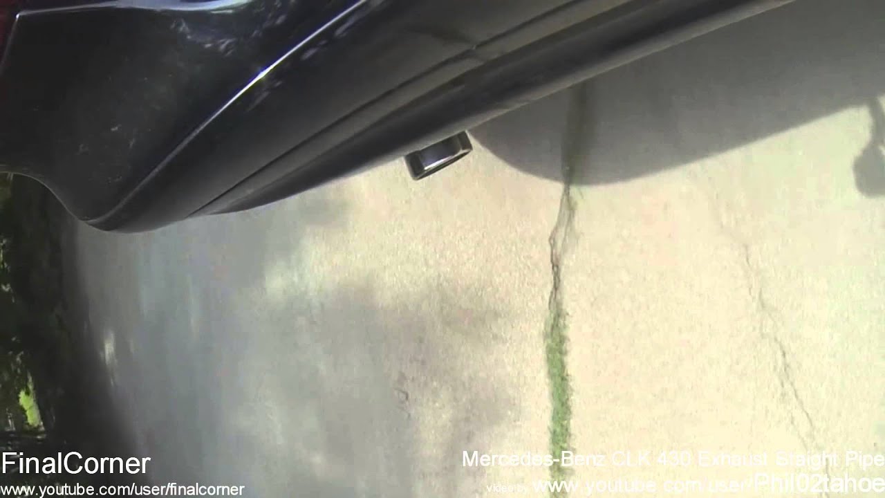 Best Mercedes-Benz CLK430 exhaust sounds in the world