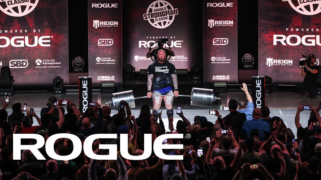 Every Lift From The 2024 Rogue Elephant Bar Deadlift | Arnold Strongman Classic