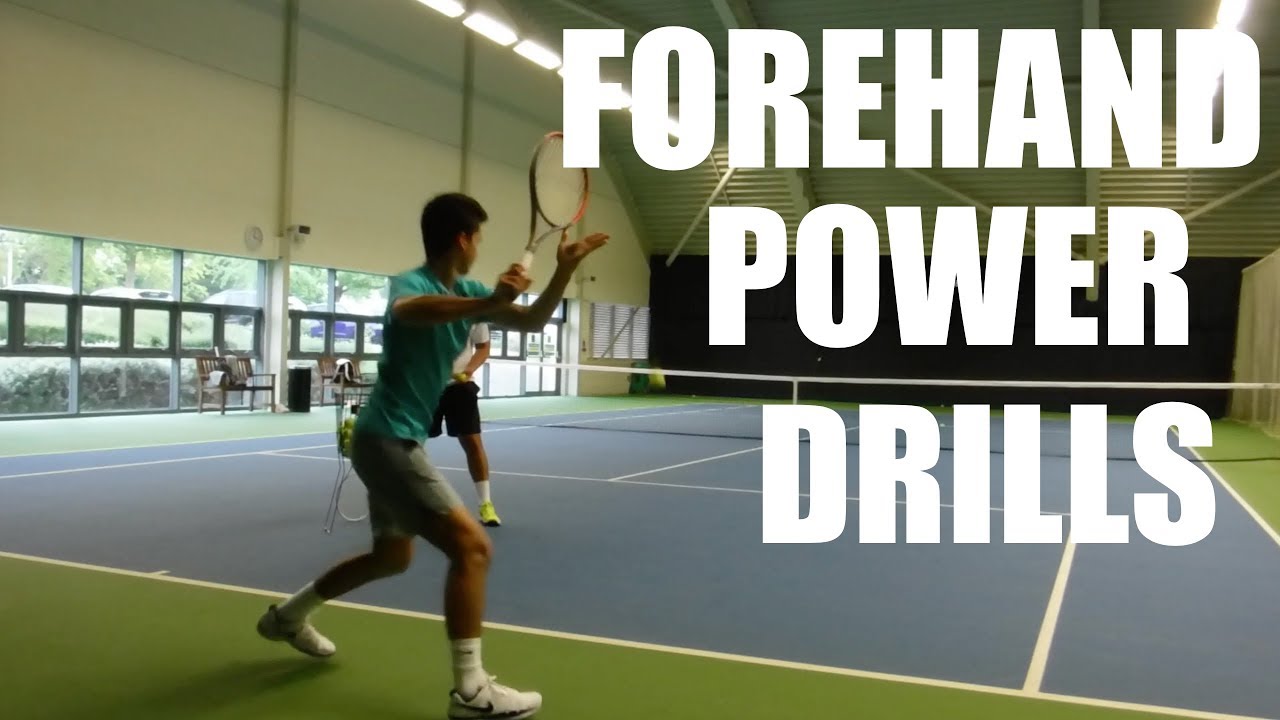 Forehand Power Drills + Return Practice