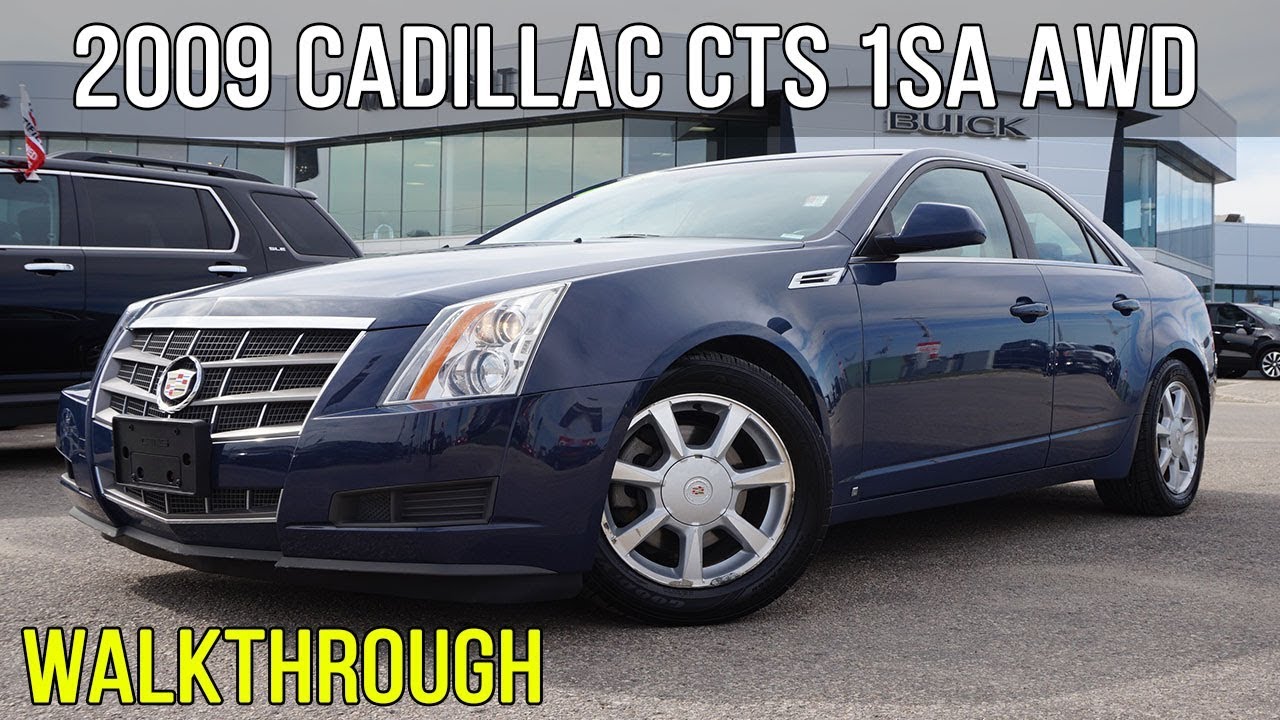 2009 Cadillac CTS 1SA AWD | 3.6L Heated & Cooled Seats (Walkthrough)