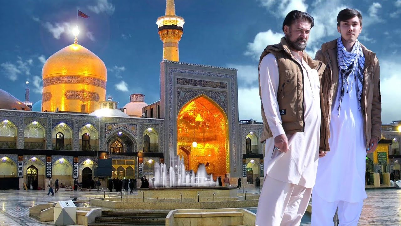 رفتن به حرم امام رضا (ع) مشهد مقدس🤲📿جای همه دوستان خالی 