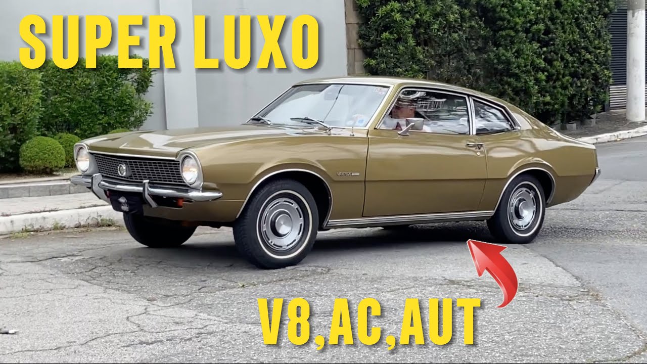 MAVERICK SUPER LUXO com todos os opcionais de 1975